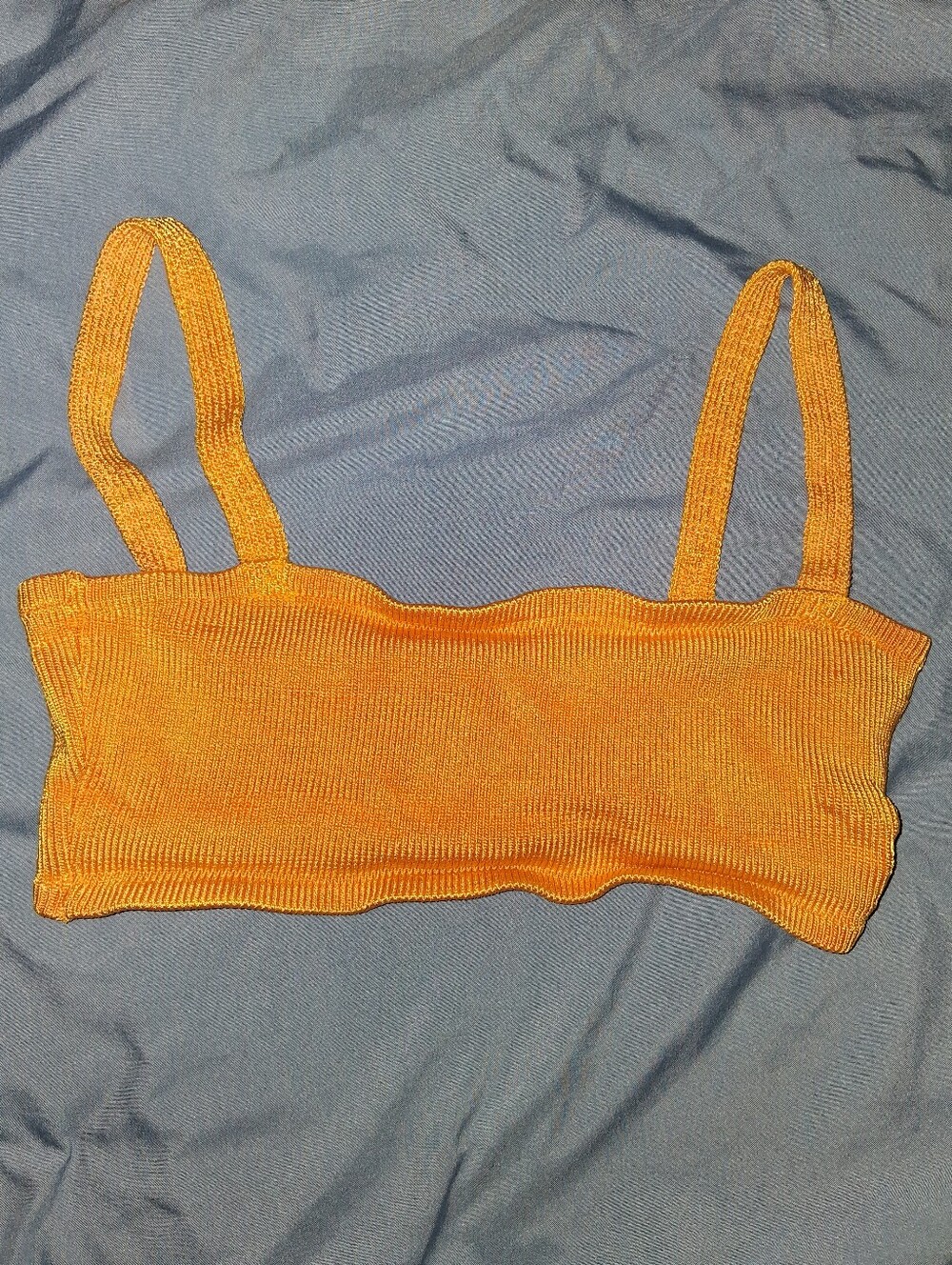 Calle Del Mar Knit Bra Top Crop Top